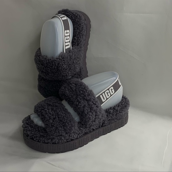 UGG Women’s Oh Fluffita Fur Slides - Picture 5 of 13